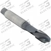 WIDIA GTD Spiral Flute Tap: 7/16"-20 UNF, H3 / 3B, 3 Flute, Plug Chamfer, TiN+CrC/C Coated Cobalt (MPN GT725031)