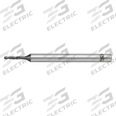 OSG Micro Drill Bit: 2.75 mm, 130° 4-Facet Point - Solid Carbide Micro Drill Bits