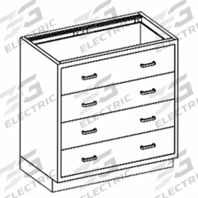 BLICKMAN Base Cabinet: 35 1/4 in Overall Ht, 22 in Overall Dp, 35 in Overall Wd - Base Cabinets