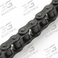 TRITAN Roller Chain: Single Strand, 40, 1/2 in Pitch, Steel, 10 ft Overall Lg, Riveted Pin, Steel (MPN 40-1R X 10FT). Key specifications — Brand: TRITAN.