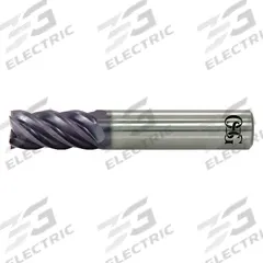 OSG Square End Mill: Carbide, EXO Coated, 5 Flute, 1-1/4" Mill Dia, 3" LOC, 6" OAL (MPN 21001811)