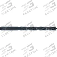 CHICAGO-LATROBE Jobber Length Drill Bit: 9/32", 118° Point, Black Oxide HSS, Tang Shank (MPN 47498). Key specifications — attr1225567: 0.2813.