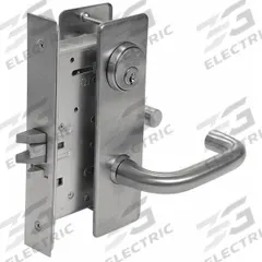 CORBIN RUSSWIN Door Lockset: Storeroom Lever Locksets, Chrome, ADA Compliant (MPN ML2057 LWM 626). Key specifications — Ligature Resistance: Not Ligature-Resistant; Brand: CORBIN RUSSWIN; Lockset Function ANSI Code: F07; Visual Indicator Message: No Message; Lockset Style: LWM Lever; ADA Compliant: Yes; Finish: Satin Chromium-Plated : Steel.