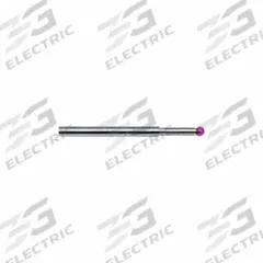 INSIZE Pin Styli: CMM Pin Stylus, Ball, Straight Pin, 0.118 in Ruby Ball Tip, 2 mm Stem Thread Size (MPN ISQ-01-0030-038TR). Key specifications — attr1181753: ISQ-01-0030-038TR; attr1181748: INSIZE; attr1181742: Nonthreaded CMM Touch Probes; attr1181759: Ruby; attr1181761: Ball.