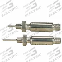 OMEGA Temperature Probe Extension Leads: 1/2 in NPT, -50°C to 120°C, 13 mm Probe, RTD (MPN M12TXSS-PT100-13MM-1/8NPT). Key specifications — Power Required: 4 to 20mA; Brand: OMEGA; Sensing Element Type: RTD; Series: M12TXSS; Temperature Accuracy: ±0.2°C or ±0.2%; Temperature Range: -50 °C to 120 °C.