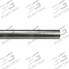 EMT Conduit - Standard: 304 Stainless Steel, Polished, 1 1/2 in Trade Size, 10 ft Nominal Lg (MPN S11510CT00). Key specifications — Color: Gray.