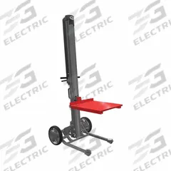 MAGLINER Powered Stacker: 350 lb, 72 in Max Lifting Ht, Fixed Fork, 24 in L x 24 in W Fork, 24 in (MPN LPS7225NH11). Key specifications — Brand: MAGLINER; Lift Mechanism: Electric Screw Drive; Width Across Forks: 24 in.
