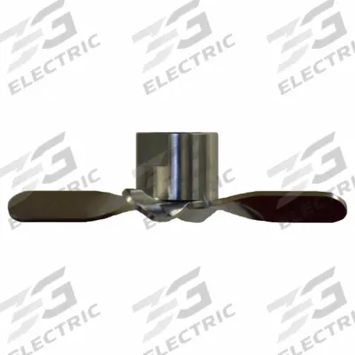 ARROW MIXING PRODUCTS Mixing Blade: 2 1/2 in Blade Dia, 4 Blades - Replacement Propellers for Drum Insertion Mixers