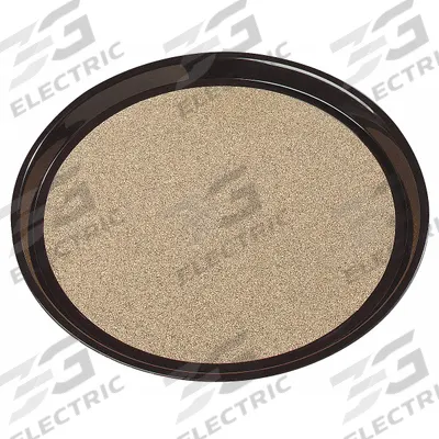 CARLISLE Cork Tray: Plastic, Brown, 14 3/4 in Overall Wd, 3/4 in Overall Ht - Non-Skid Server Trays