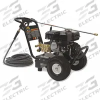 MI-T-M Gas-Powered Pressure Washer: Heavy Duty, Cart, 2,400 psi, 2.8 gpm, Usable Per Week 20 hr (MPN GC-2403-0MHB). Key specifications — attr1034381: Honda; attr1037666: MI-T-M.