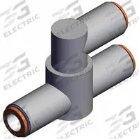 SMC Shuttle Valve: 1/4 in, 0.05 MPa to 1 MPa (MPN VR1220F-08). Key specifications — attr1086980: SMC; attr1086978: VR1220F-08.