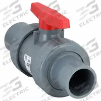 SPEARS Manual Two-Way Ball Valve: 3 in, CPVC, Straight, Socket x Socket, 235 psi Max. Pressure (CWP) (MPN 3632R-030C). Key specifications — Brand: SPEARS; Handle: Tee.