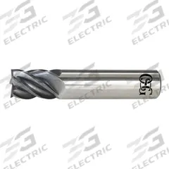 OSG Square End Mill: Carbide, EXO Coated, 5 Flute, 1/8" Mill Dia, 3/16" LOC, 1-1/2" OAL (MPN VGM5-0001)