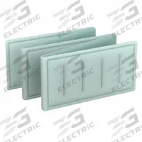 GRAINGER Link Air Filter: 20 in x 25 in x 1 in, 25 in Section Wd, 5 Sections, 3 Ply, MERV 8 (MPN 2DWN9). Key specifications — Performance Rating: MERV 8; Brand: GRAINGER; Media Material: Synthetic.
