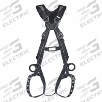 MSA Fall Protection Harness: Arc Flash, Confined Spaces/Gen Use/Welding, Vest Harness, Quick-Connect (MPN 10252204). Key specifications — Gender: Unisex; Harness Color: Black; Torso Adjustment: Friction.