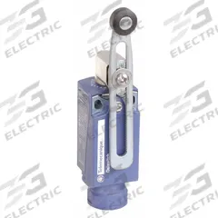 TELEMECANIQUE SENSORS Limit Switch: 90°, Roller Lever, XCKP, 0.22 in Roller Wd, 2 Mounting Holes (MPN XCKP2145N12). Key specifications — Manufacturer Part Number: XCKP2145N12; Brand: TELEMECANIQUE SENSORS; Electrical Connection: Screw Clamp Terminals; Series: XCKP.