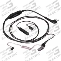 KENWOOD Bluetooth Earpiece: Fits Kenwood, For NX-P1000 Series, Earbud, Push To Talk, Clear, 3 Wires (MPN KHS-9BL). Key specifications — Connector Type: Two Pin; Compatible Radio Series: NX-P1000; Push To Talk: Yes; Manufacturer Part Number: KHS-9BL; Brand: KENWOOD.