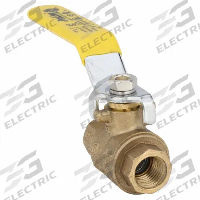 APPROVED VENDOR Manual Two-Way Ball Valve: 1/4 in, Brass, Straight, FIP x FIP - Brass Ball Valves