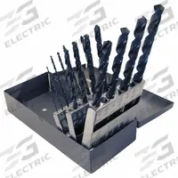 CHICAGO-LATROBE Taper Shank Drill Bit Set: 16 Pc, 49/64" to 1", 118° Point, Black Oxide HSS (MPN 69867). Key specifications — attr1239192: 49/64 in to 1 in by 64ths.