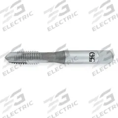 OSG Spiral Point Tap: M8x1.25 Metric, 6H, 2 Flute, Plug Chamfer, TiN Coated High Speed Steel (MPN 2888405)