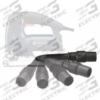 BOSCH Dust Extraction Kit: Dust Extraction Kit, JS572E/JS572EB (MPN JA1012). Key specifications — attr1170196: BOSCH; attr1179805: Dust Extraction Kit; attr1179804: JS572EB.
