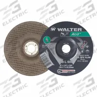 WALTER SURFACE TECHNOLOGIES Depressed Center Grinding Wheel: Type 27, 6" x 1/4" x 7/8", 24 Grit, ALU (MPN 08L600). Key specifications — Series: ALU; Brand: WALTER SURFACE TECHNOLOGIES.