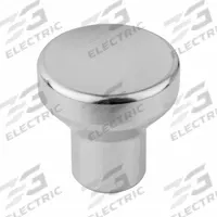 KIPP Hand Knob: Pull, Stainless Steel, #10-24 Thread, 12.5 mm Thread Lg, 21 mm Dia (MPN K0250.1A0). Key specifications — Brand: KIPP.