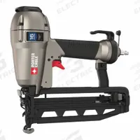 PORTER CABLE Air Nail Gun Kit: Finish, 0°, Glue, 1/4 in, Sequential, Strip Collation (MPN FN250C). Key specifications — attr1320923: PORTER CABLE; attr1320894: Sequential.