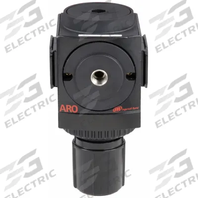 ARO Compressed Air Regulator: Aluminum, 3/8 in NPT, 179 cfm, 0 psi to 140 psi - ARO FRL Air Regulators
