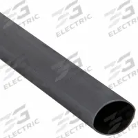 3M Heat Shrink Tubing: 1.1 in I.D. Before Shrinking, 0.37 in I.D. After Shrinking, 4 ft Lg, 5 PK (MPN ITCSN-1100-48"-BLACK-5 PCS). Key specifications — Color: Black; Brand: 3M.