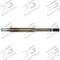 HAKKO Soldering Tip: T22 Series, Chisel, 4.5 mm W, 15 mm Lg (MPN T22-D45). Key specifications — Brand: HAKKO; Compatible Handpiece Manufacturer Model Number: FM-2030; Manufacturer Part Number: T22-D45.