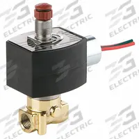 REDHAT Solenoid Valve: 3-Way, Configurable, 1/4 in Pipe Size, 24V DC, Explosion Proof/Watertight (MPN EF8314H300). Key specifications — Brand: REDHAT; Coil Enclosure: Watertight; Pipe Size: 1/4 in; Voltage: 24V DC.