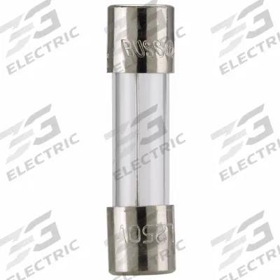 BUSSMANN Fuse: S506 Series, Time-Delay, 10 A, 250 V AC - Time-Delay Cylindrical Fuses
