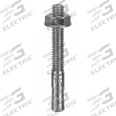 MKT FASTENING Wedge Anchor: 2 1/4 in Overall Lg, 1/4 in Dia, 1/4"-20 Thread Size, Plain - 18-8 Stainless Steel Wedge Anchors
