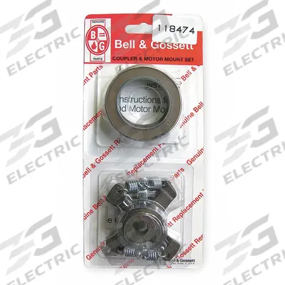 BELL & GOSSETT Circulating Pump Coupler: Mfr Part # 118474 - Motor Couplers for Circulator Pumps