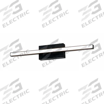 AFX INC. Barlow 18" LED Vanity: Black, 1,037 lm_1,800 lm, 3000K, 20 W, 120V AC, Dimmable - Barlow Vanity Lights