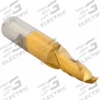CLEVELAND Square End Mill: Cobalt, TiN Coated, 2 Flute, 5/16" Mill Dia, 9/16" LOC, 2-1/2" OAL (MPN C32509)