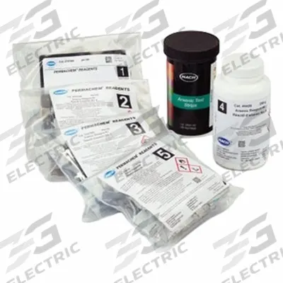 HACH Arsenic Test Kit: Arsenic, 0 to 500 ppb, 0 ppb, 100 Tests - Water Quality Test Kits