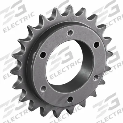 TSUBAKI Sprocket: For 50 Chain, 22 Teeth, 4.392 in Pitch Dia, 4.72 in Outside Dia - Size 50 Bushed-Bore Roller Chain Sprockets