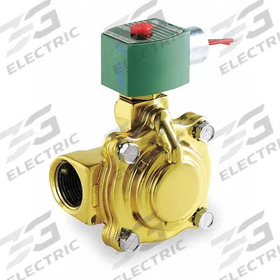 REDHAT Solenoid Valve: 2-Way, Normally Closed, 1 in Pipe Size, 220V AC/240V AC - 2-Way/2-Position, Normally Closed Solenoid Valves