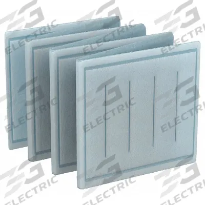 GRAINGER Link Air Filter: 20 in x 15 in x 1 in, 15 in Section Wd, 7 Sections, 3 Ply - MERV 8 Link Air Filters