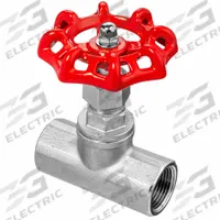 USA INDUSTRIALS Globe Valves: For Air/Fluids/Gas Media, 316 Stainless Steel, Z-Body, FNPT x FNPT (MPN ZUSA-VLV-115). Key specifications — Brand: USA INDUSTRIALS; Stem: Non-Rising.