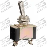 APPROVED VENDOR Toggle Switch: 2 Position, 2 Connections, SPST, Screw Terminals Connection (MPN 5RLV4). Key specifications — AC Contact Rating: 20 A @ 12 V; Switch Function Configuration: On/Off; Brand: APPROVED VENDOR.