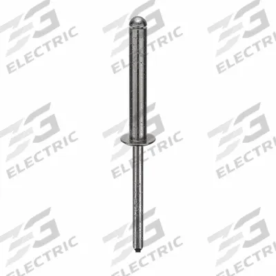 APPROVED VENDOR Blind Rivet,2 26/51" L,0.188" dia,PK250: Inch, 2 33/64 in Overall Lg, 1 13/64 in Body Lg - Domed-Head Blind Rivets