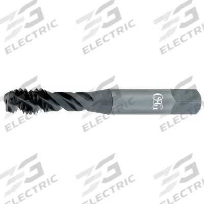 OSG Spiral Flute Tap: M12x1.5 Metric, D6 / 4H-6H, 3 Flute - General Purpose Spiral-Flute Taps
