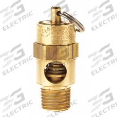 CONRADER Safety Valve: Soft Seat, 1/4 in (M)NPT Inlet (In.), 3/8 in (F)NPT Outlet (In.), Viton (MPN SRV250-1/4-SS-CE-200). Key specifications — attr291993: Soft Seat; attr291998: Stainless Steel; attr292007: Viton; attr292009: Stainless Steel; attr294753: CONRADER.