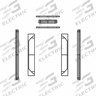 Parker Ball Valve Seal Kit: 3/4" Ball Valve Seal Kit, BVHP, Fluorocarbon - Hydraulic Ball Valve Replacement Seal Kits