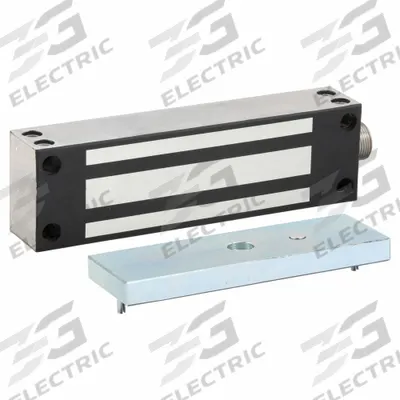 ALARM CONTROLS Electromagnetic Lock: 9 1/16 in Lg, 1 1/16 in Wd - Gate Magnetic Locks