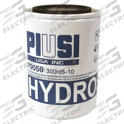 PIUSI Fuel Filter: Water & Particulate, Repl Filter, Water / Particulate - Cartridge-Style Fuel Filter Elements