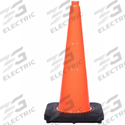 APPROVED VENDOR Traffic Cone: MUTCD/NCHRP-350, 28 in Cone Ht, Orange, Non-Reflective, PVC - Traffic Cones for Roadway Use